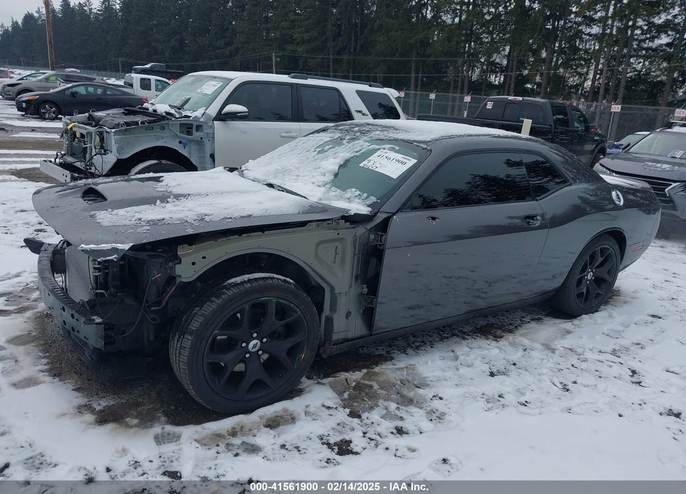2019 DODGE CHALLENGER R/T VIN: 2C3CDZBT4KH551015