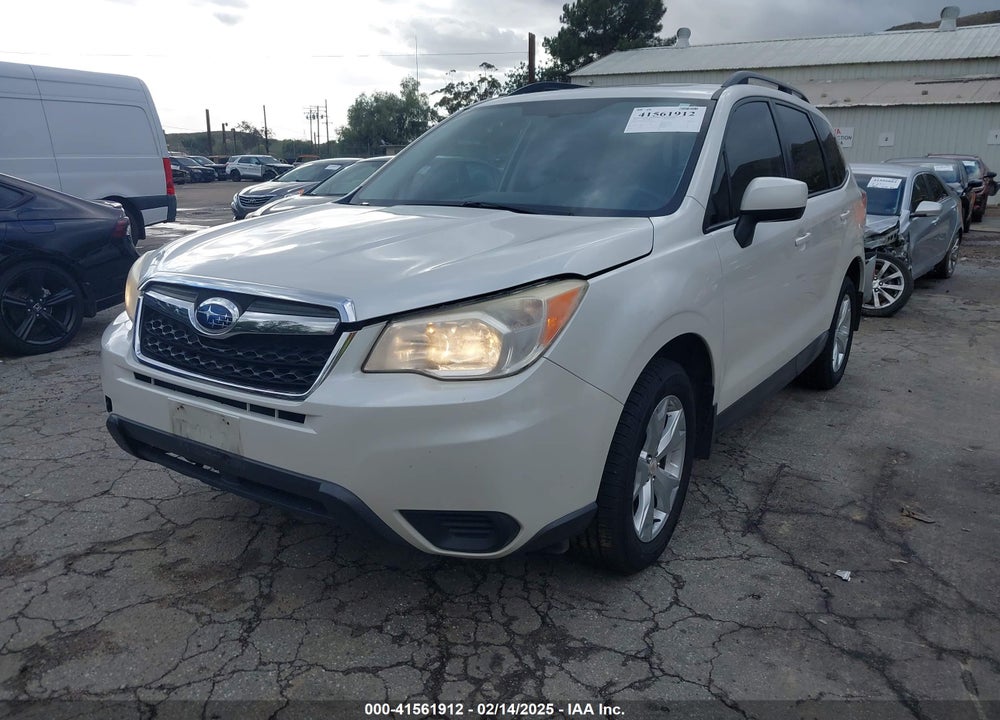 2014 SUBARU FORESTER VIN: JF2SJAEC8EH432165