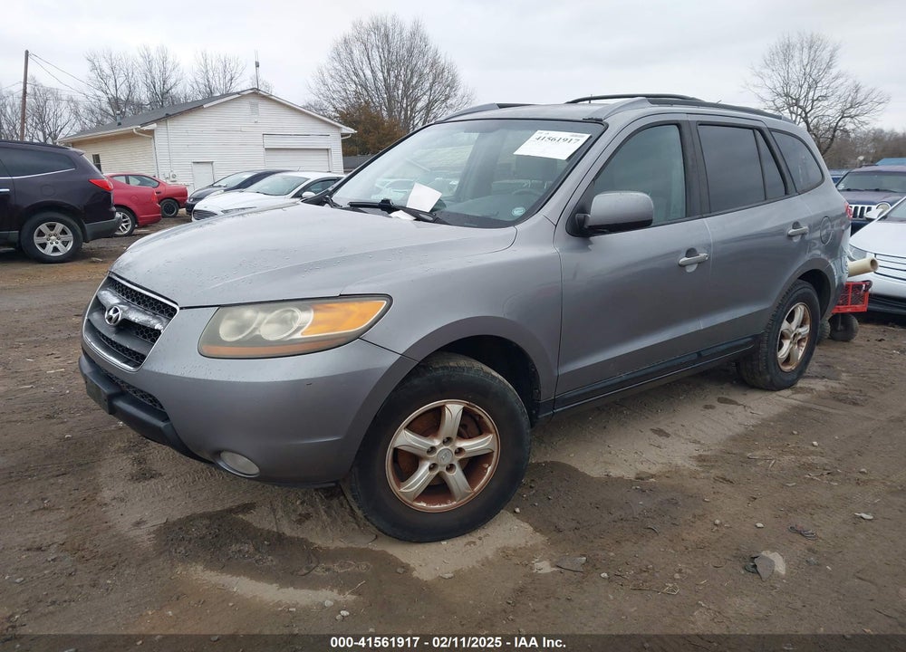 2007 HYUNDAI SANTA FE GLS VIN: 5NMSG13D87H060885