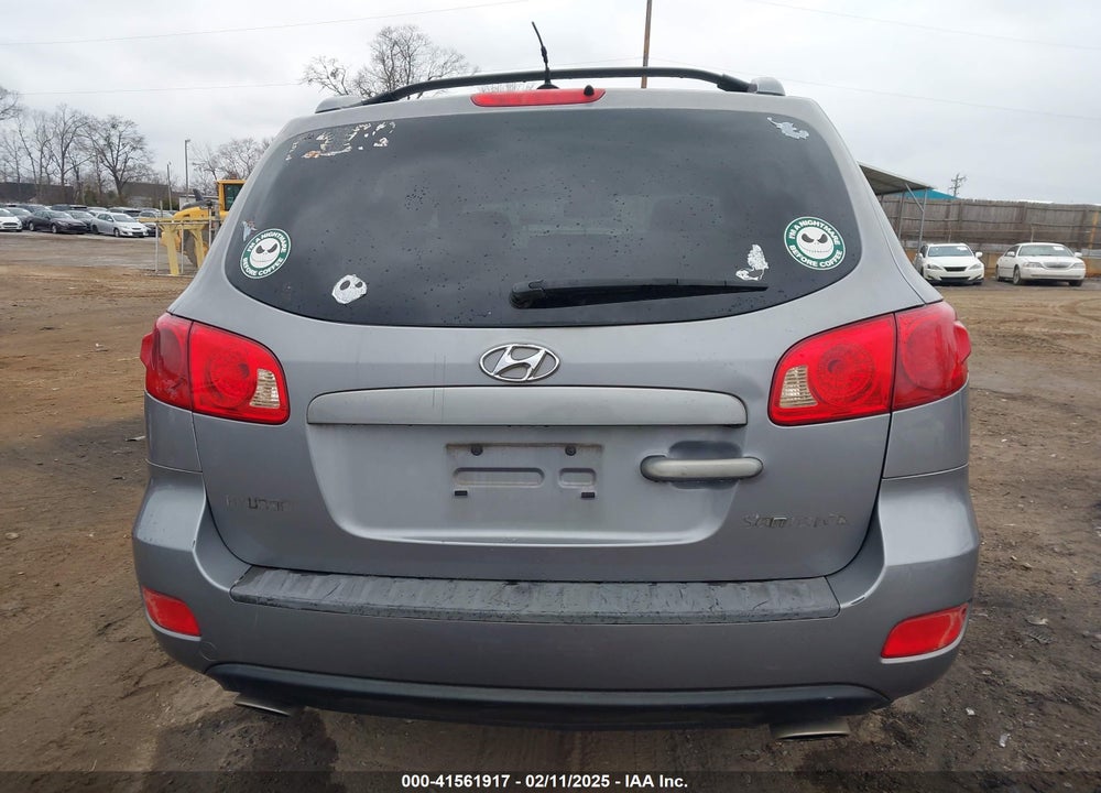 2007 HYUNDAI SANTA FE GLS VIN: 5NMSG13D87H060885