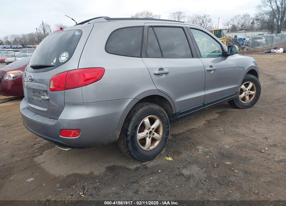 2007 HYUNDAI SANTA FE GLS VIN: 5NMSG13D87H060885