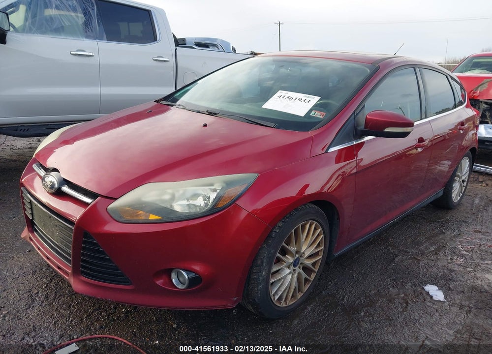 2014 FORD FOCUS TITANIUM VIN: 1FADP3N20EL379148