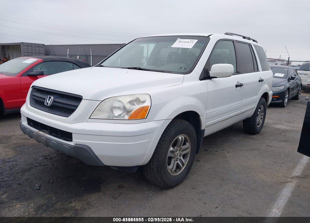 2004 HONDA PILOT EX-L VIN: 2HKYF18654H615426