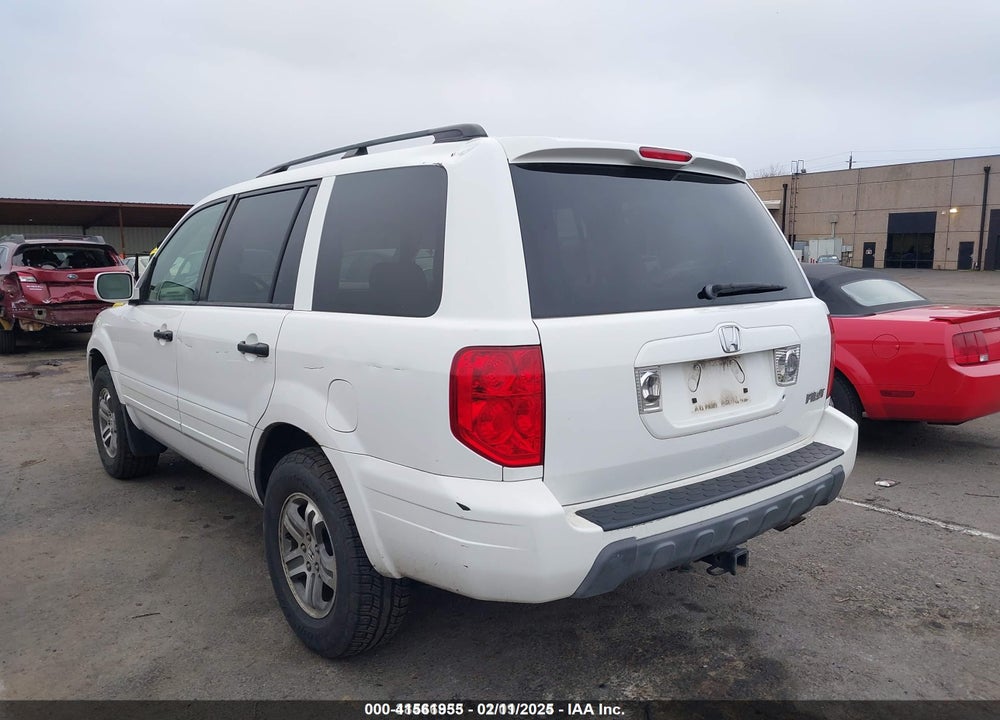 2004 HONDA PILOT EX-L VIN: 2HKYF18654H615426