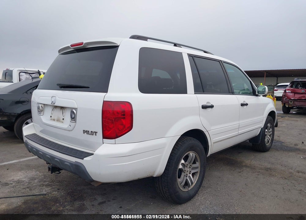 2004 HONDA PILOT EX-L VIN: 2HKYF18654H615426