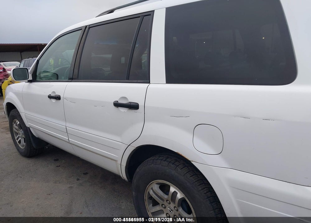 2004 HONDA PILOT EX-L VIN: 2HKYF18654H615426