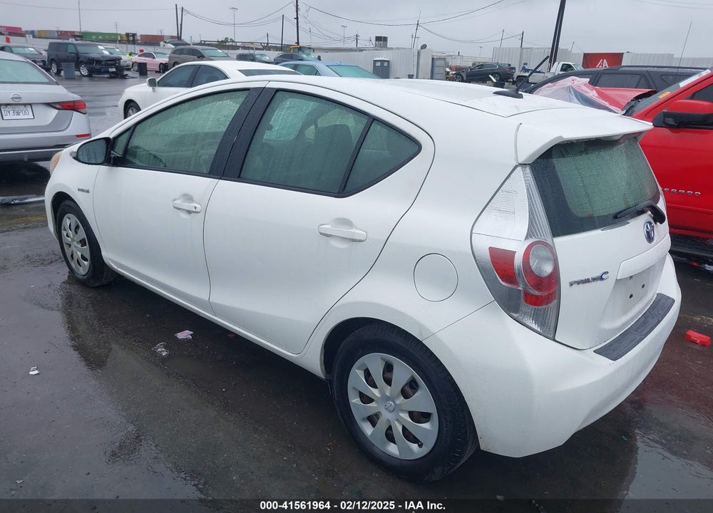 2013 TOYOTA PRIUS C VIN: JTDKDTB36D1544010
