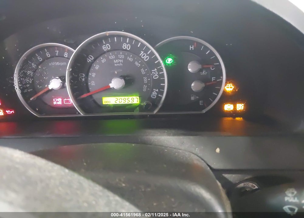 2007 KIA SORENTO LX VIN: KNDJC736875672986