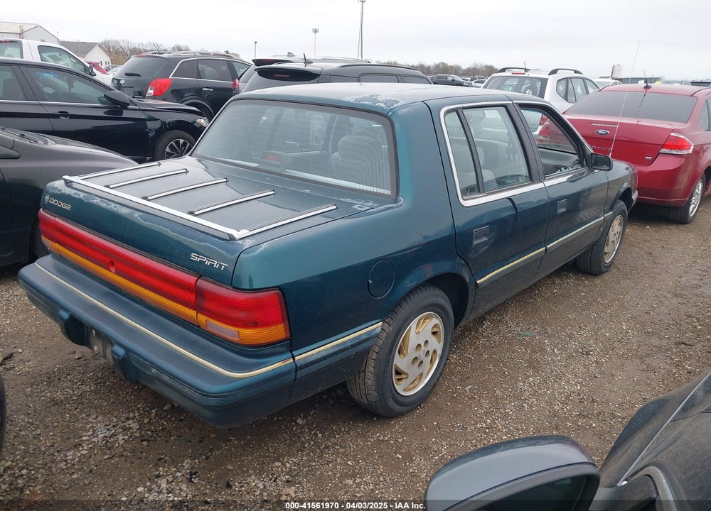 1993 DODGE SPIRIT VIN: 1B3XA46K5PF605264