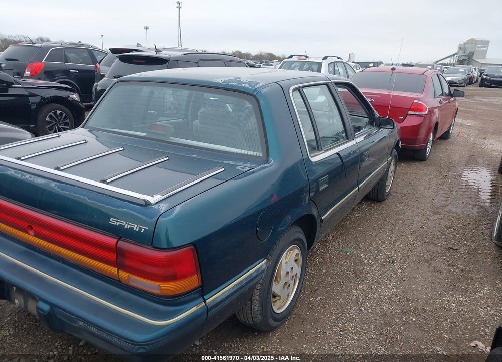 1993 DODGE SPIRIT VIN: 1B3XA46K5PF605264