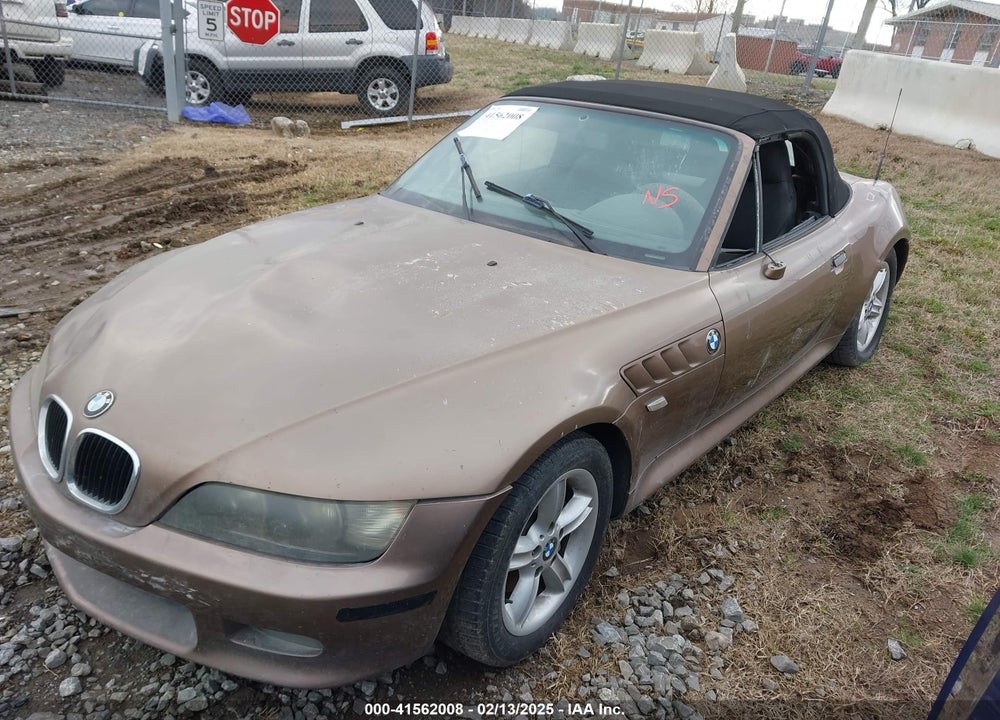 2001 BMW Z3 2.5I VIN: WBACN33411LK45174