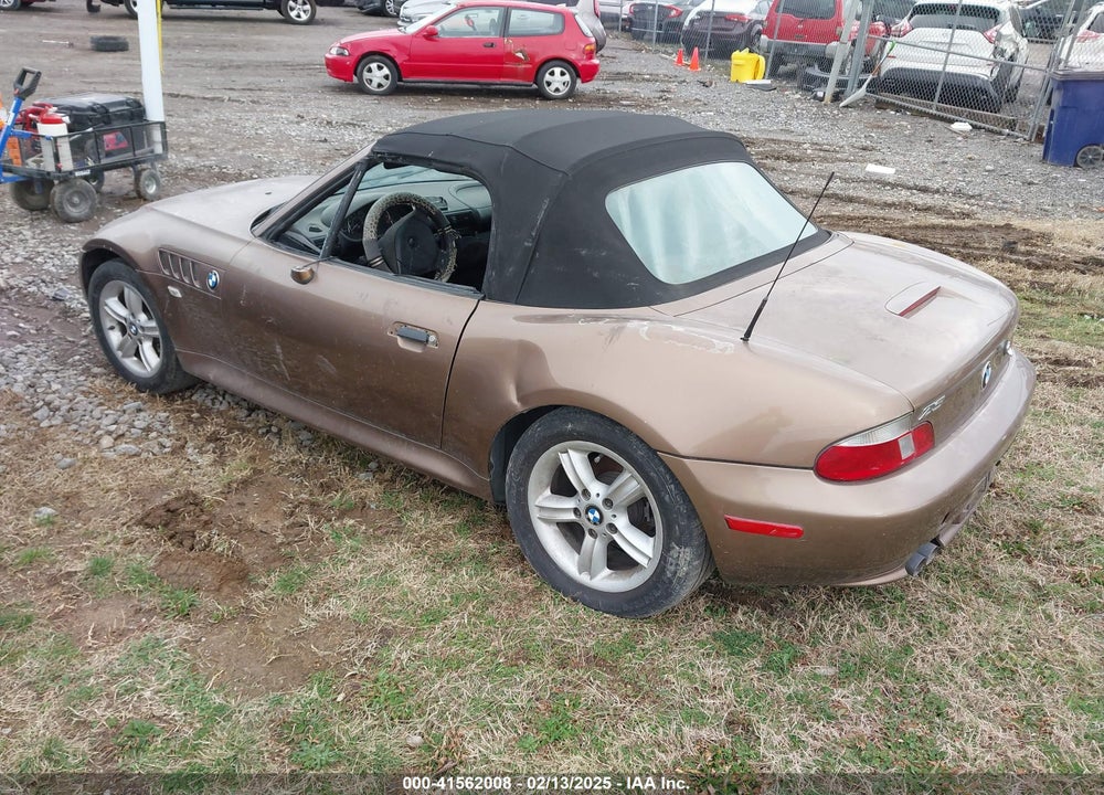 2001 BMW Z3 2.5I VIN: WBACN33411LK45174