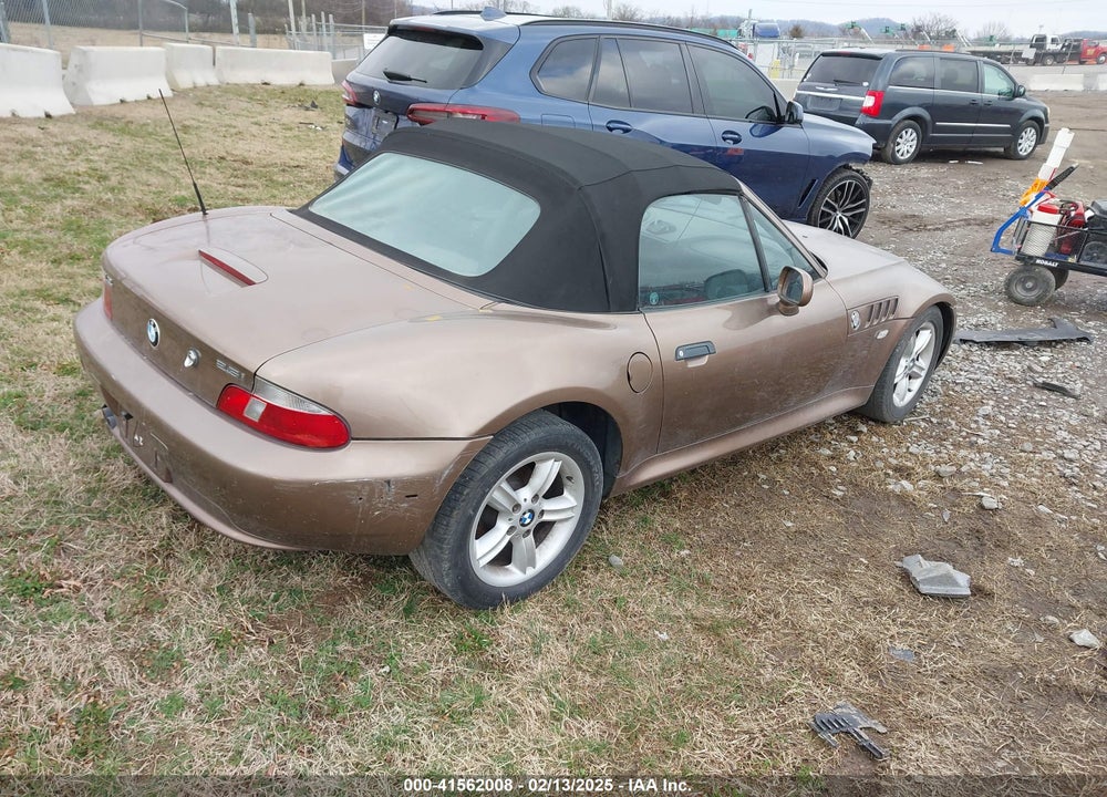 2001 BMW Z3 2.5I VIN: WBACN33411LK45174