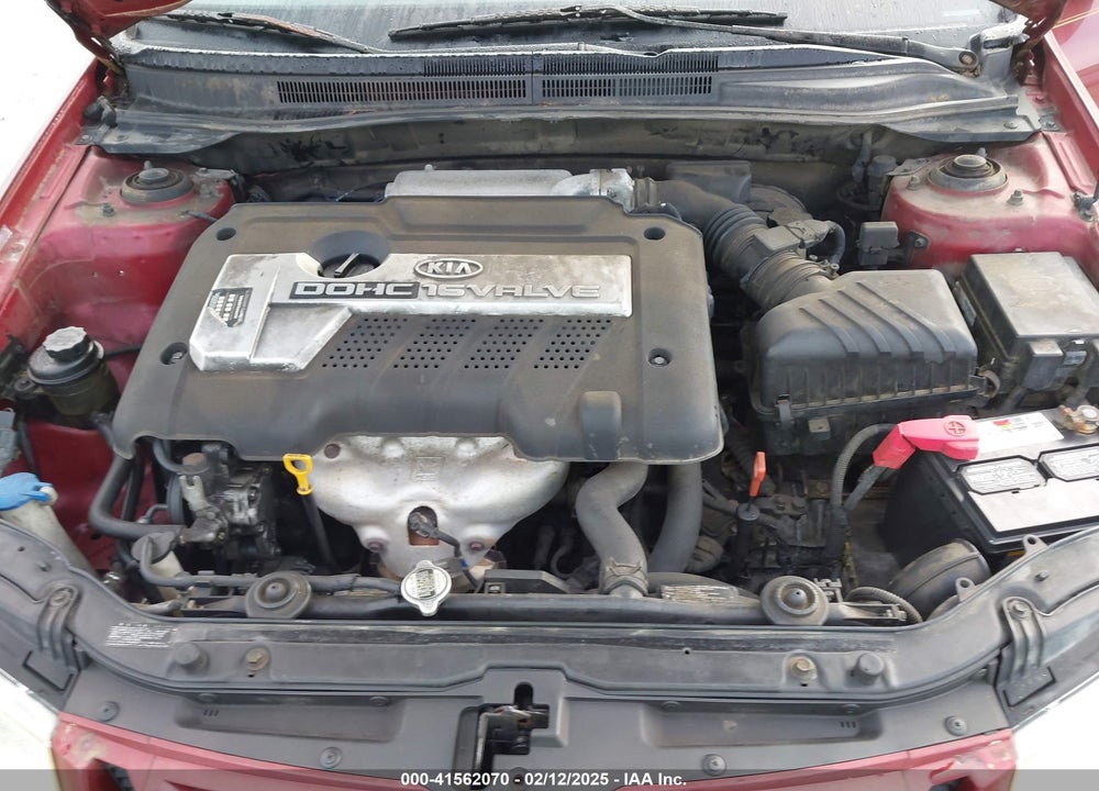 2006 KIA SPECTRA VIN: KNAFE121765272013