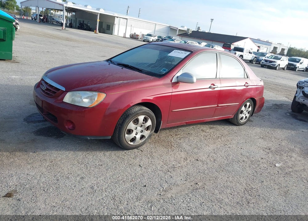 2006 KIA SPECTRA VIN: KNAFE121765272013