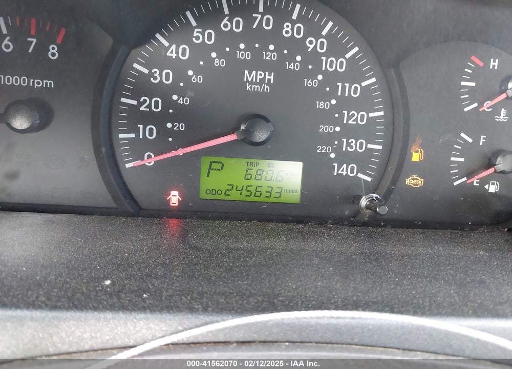 2006 KIA SPECTRA VIN: KNAFE121765272013