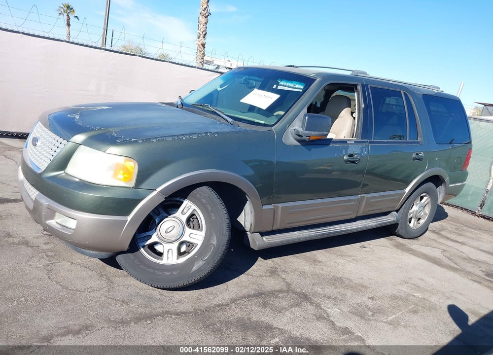 2003 FORD EXPEDITION EDDIE BAUER VIN: 1FMFU18L83LA90080