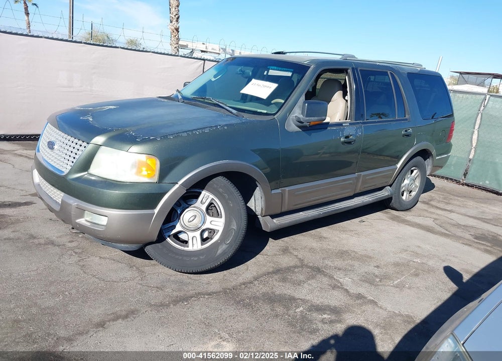 2003 FORD EXPEDITION EDDIE BAUER VIN: 1FMFU18L83LA90080