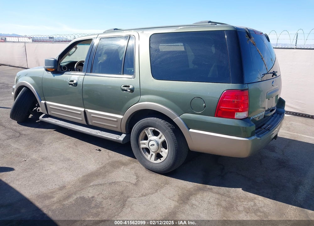 2003 FORD EXPEDITION EDDIE BAUER VIN: 1FMFU18L83LA90080