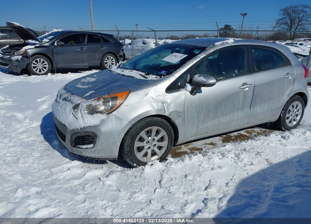 2013 KIA RIO VIN: KNADM5A32D6125402
