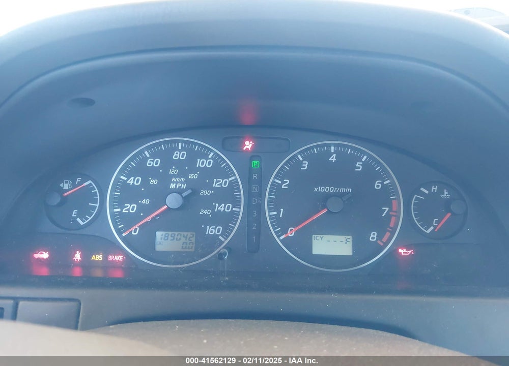 2002 NISSAN MAXIMA VIN: JN1DA31D72T412289