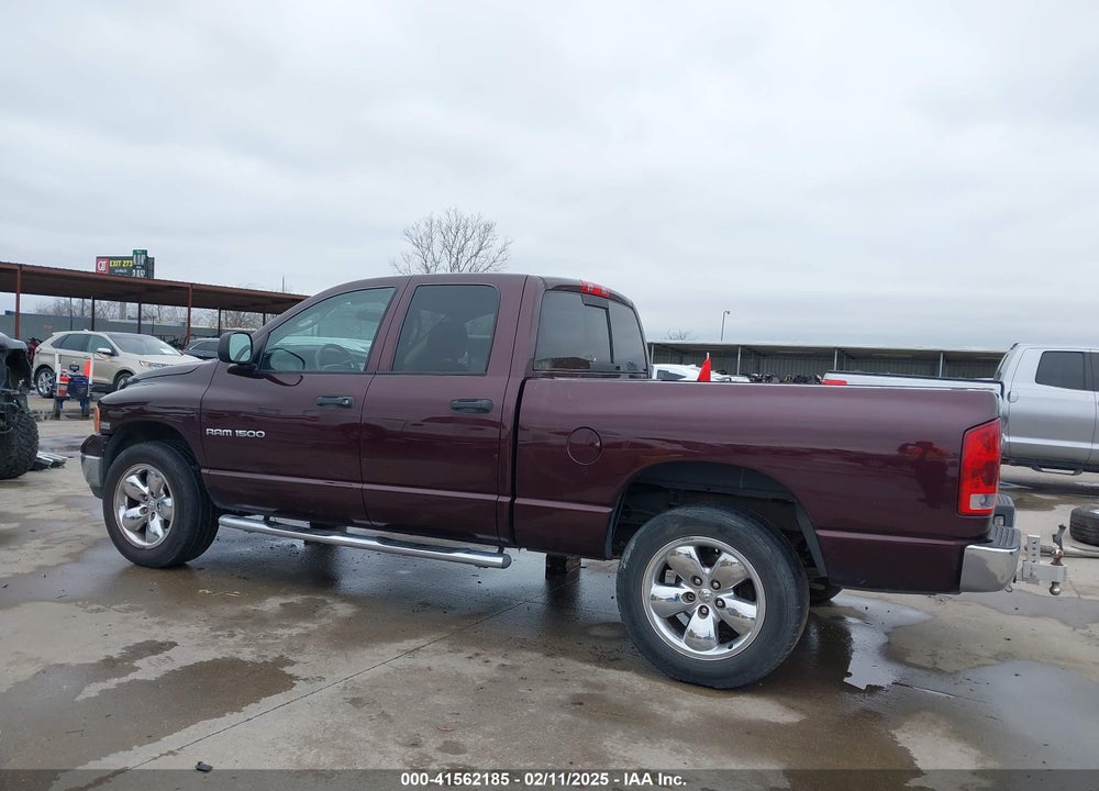 2005 DODGE RAM 1500 SLT/LARAMIE VIN: 1D7HA18D85S334405