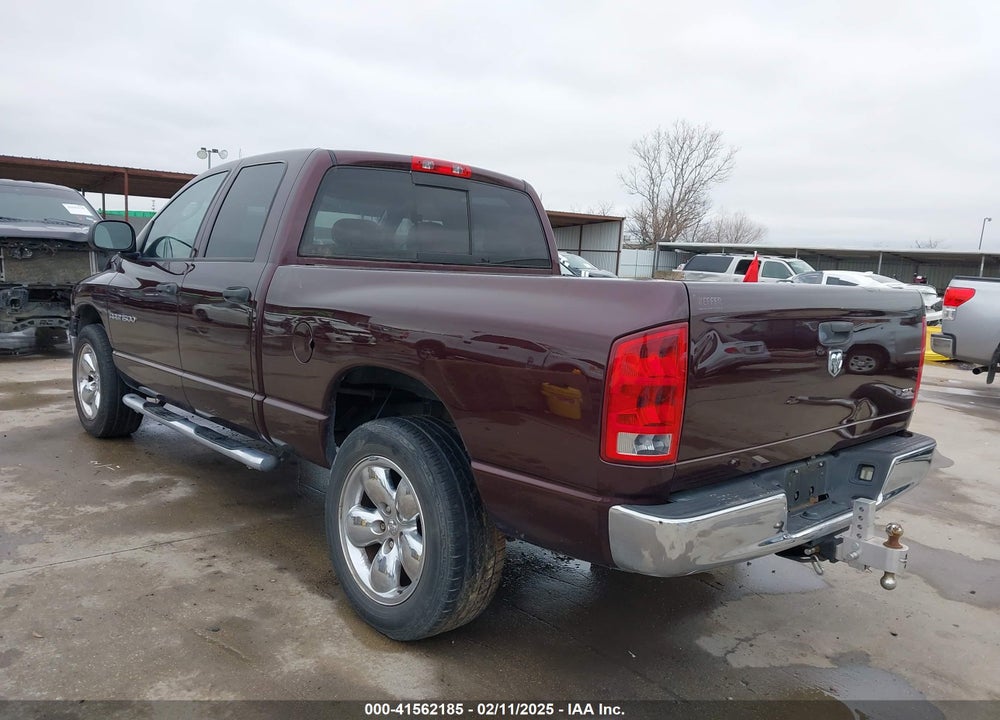 2005 DODGE RAM 1500 SLT/LARAMIE VIN: 1D7HA18D85S334405