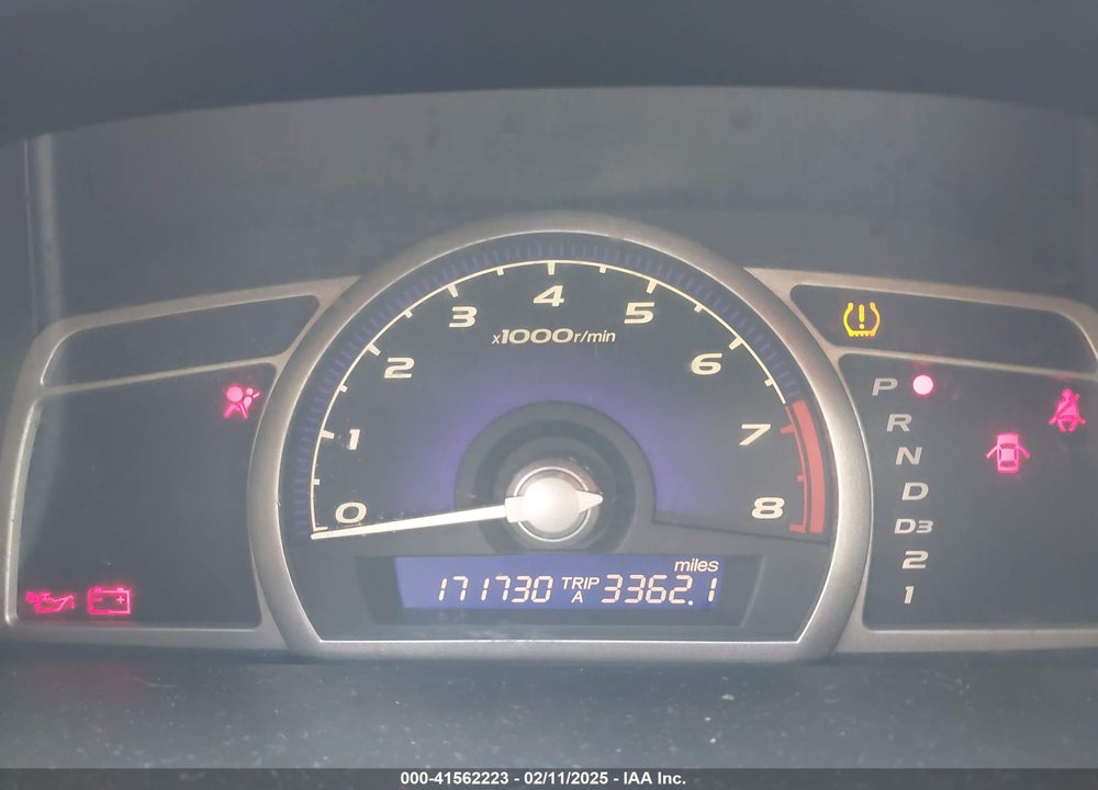 2008 HONDA CIVIC VIN: 2HGFA16828H356260