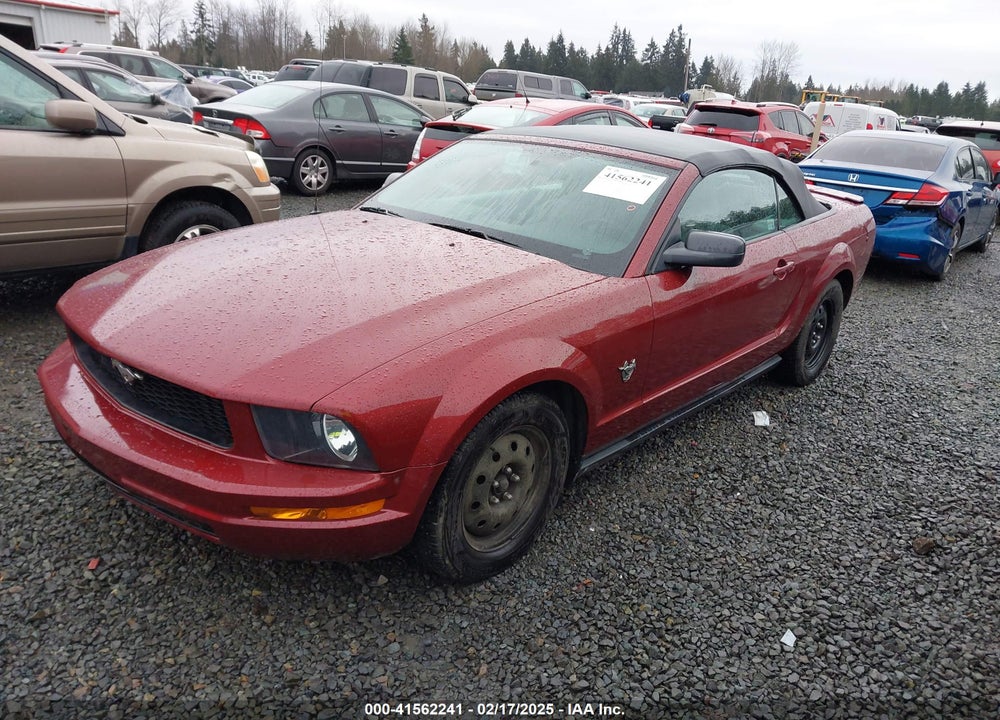 2009 FORD MUSTANG VIN: 1ZVHT84N195115248