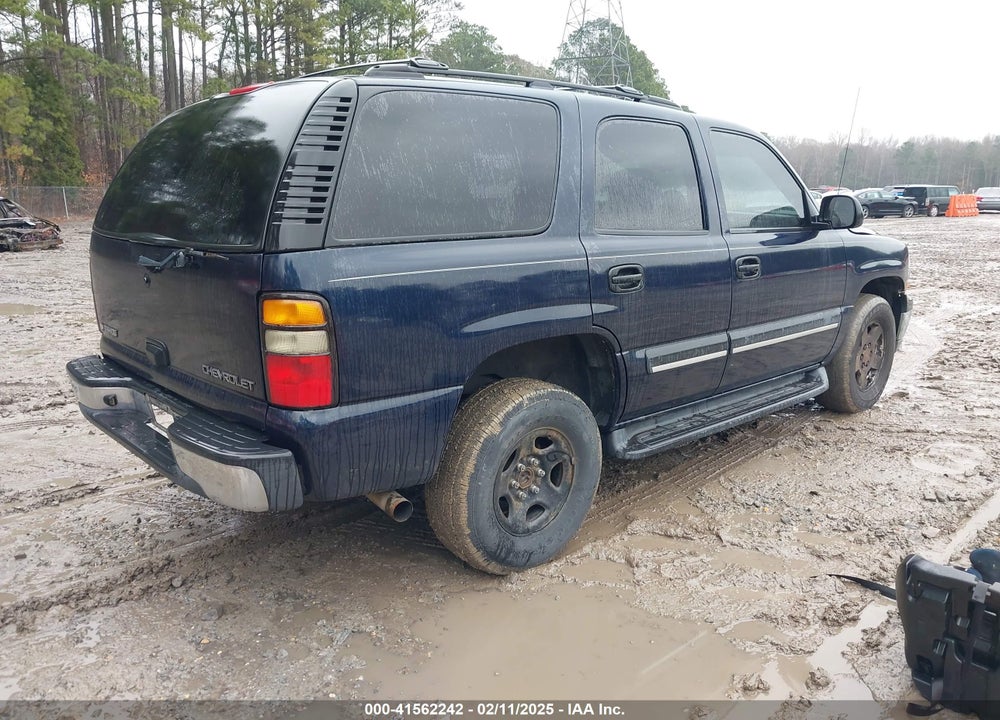 2004 CHEVROLET TAHOE LS VIN: 1GNEC13Z54R177164