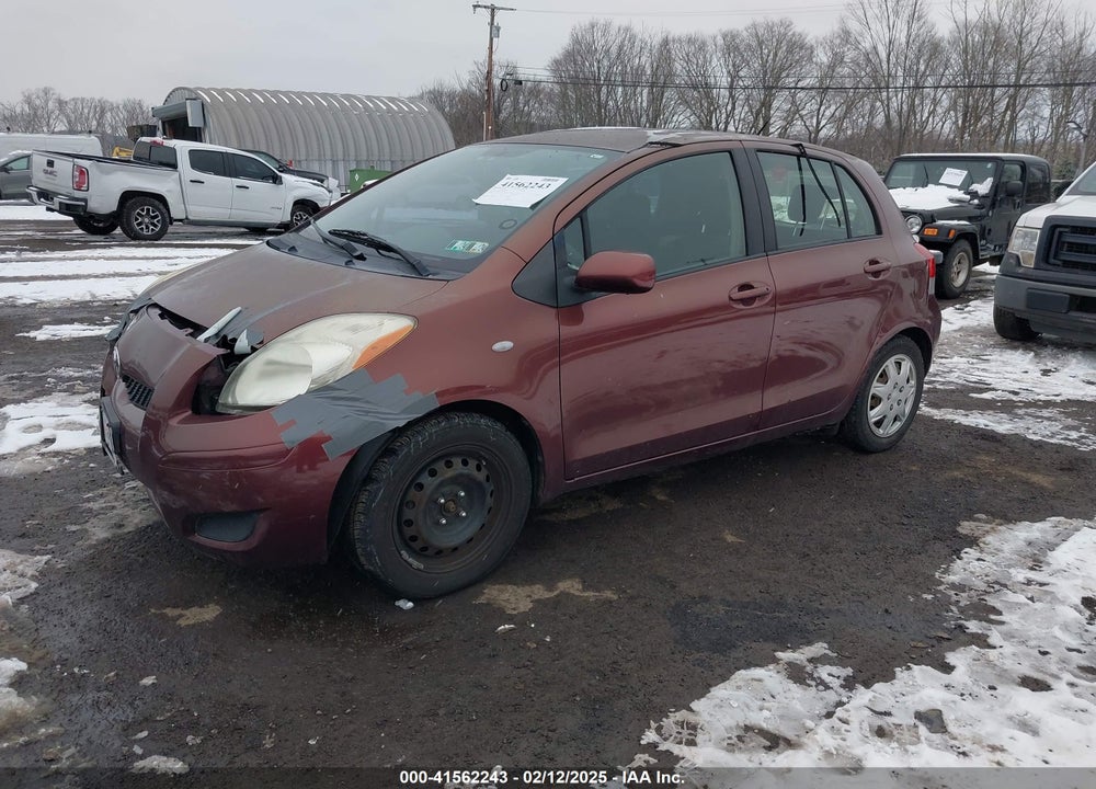 2010 TOYOTA YARIS VIN: JTDKT4K34A5291847