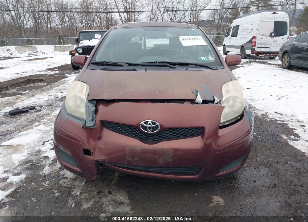 2010 TOYOTA YARIS VIN: JTDKT4K34A5291847