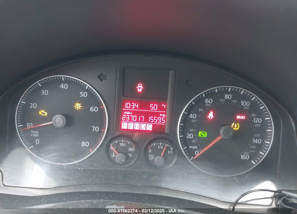2007 VOLKSWAGEN JETTA 2.5 VIN: 3VWPF71K07M017889
