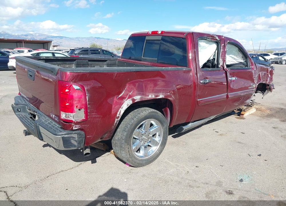 2013 GMC SIERRA 1500 VIN: 3GTP1VE08DG120499