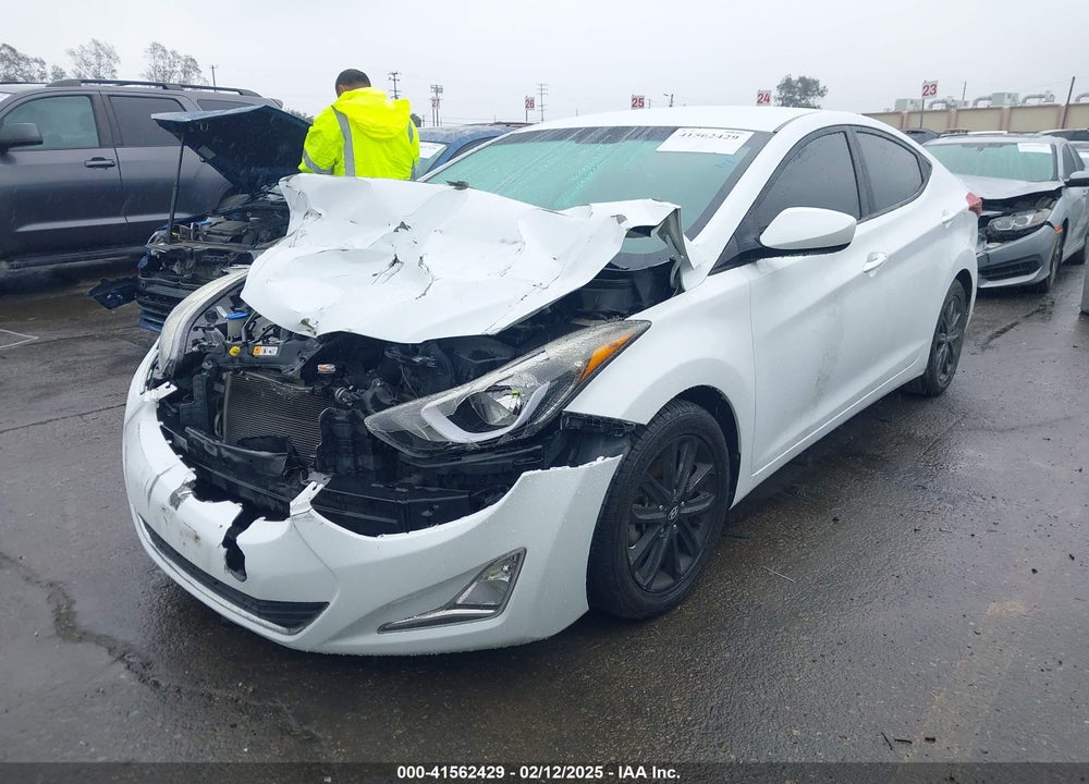 2015 HYUNDAI ELANTRA VIN: 5NPDH4AE1FH603501