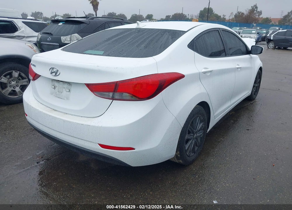 2015 HYUNDAI ELANTRA VIN: 5NPDH4AE1FH603501
