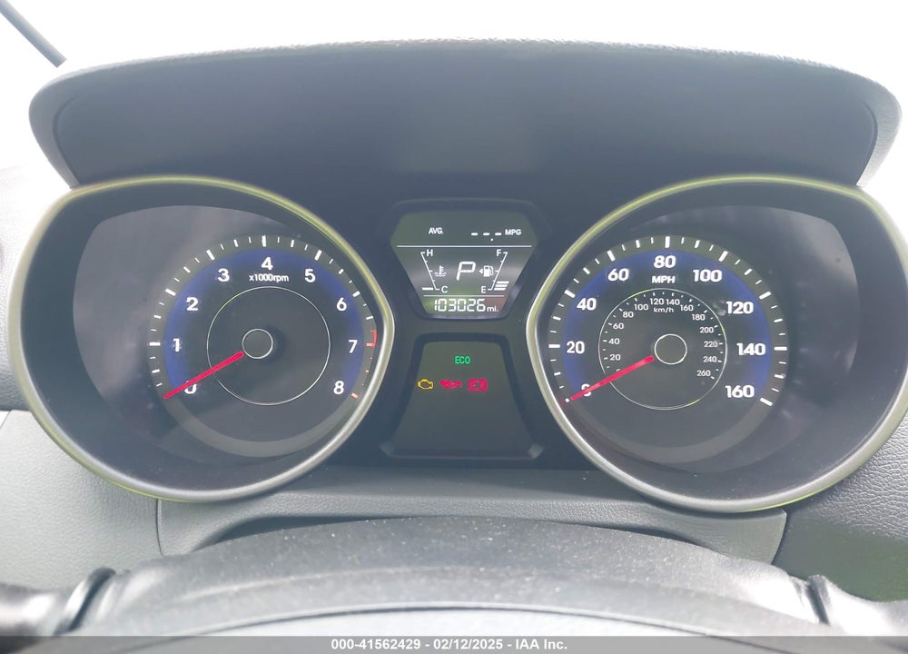 2015 HYUNDAI ELANTRA VIN: 5NPDH4AE1FH603501
