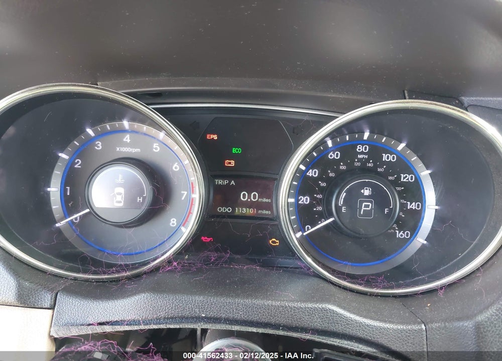 2012 HYUNDAI SONATA VIN: 5NPEB4AC1CH368419