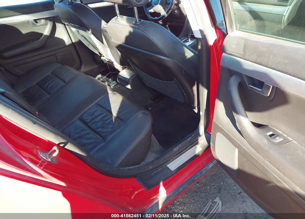 2008 AUDI A4 VIN: WAUAF78E28A078858