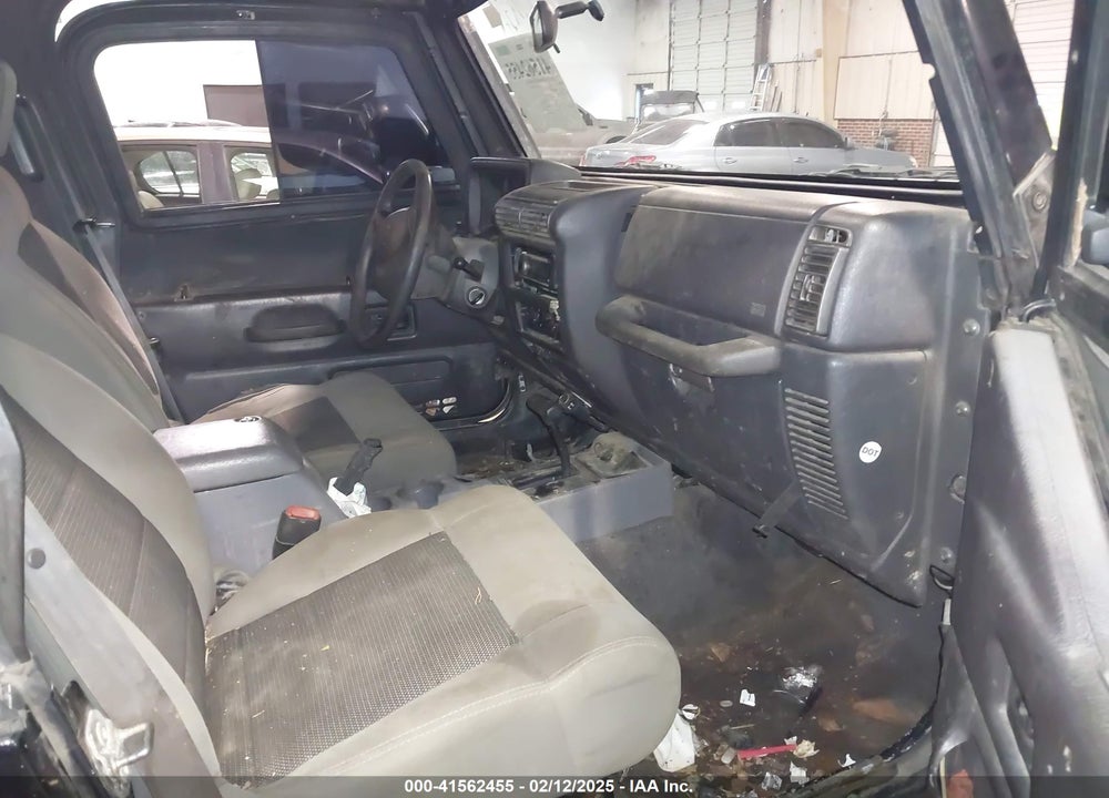 1999 JEEP WRANGLER SAHARA VIN: 1J4FY49S4XP432567