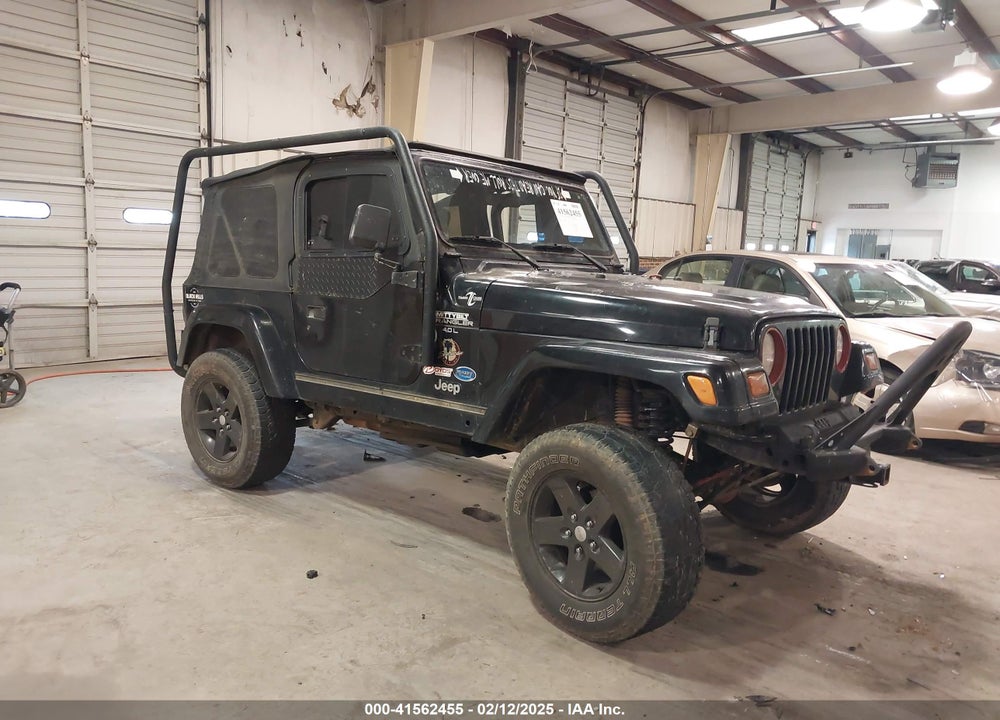 1999 JEEP WRANGLER SAHARA VIN: 1J4FY49S4XP432567