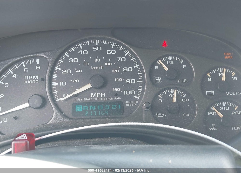 2002 CHEVROLET TAHOE LS VIN: 1GNEC13Z62R214610