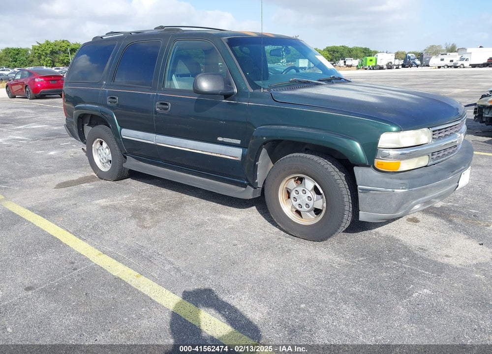 2002 CHEVROLET TAHOE LS VIN: 1GNEC13Z62R214610