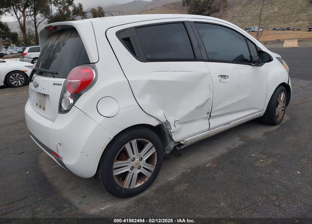 2013 CHEVROLET SPARK VIN: KL8CD6S94DC598798