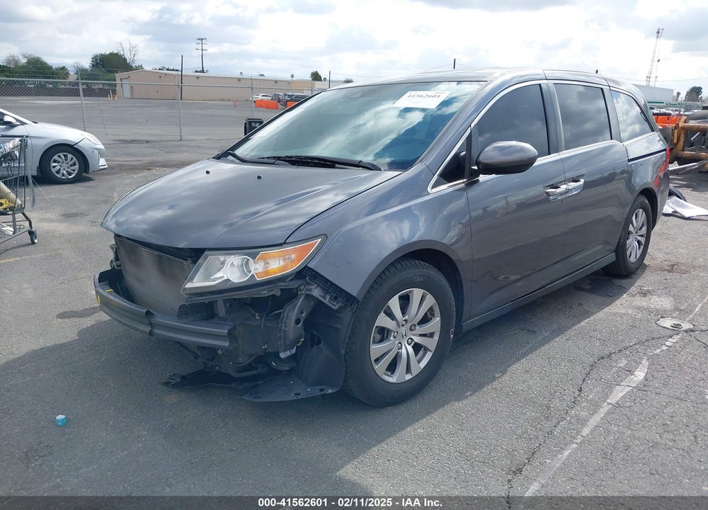 2016 HONDA ODYSSEY EX-L VIN: 5FNRL5H64GB114650