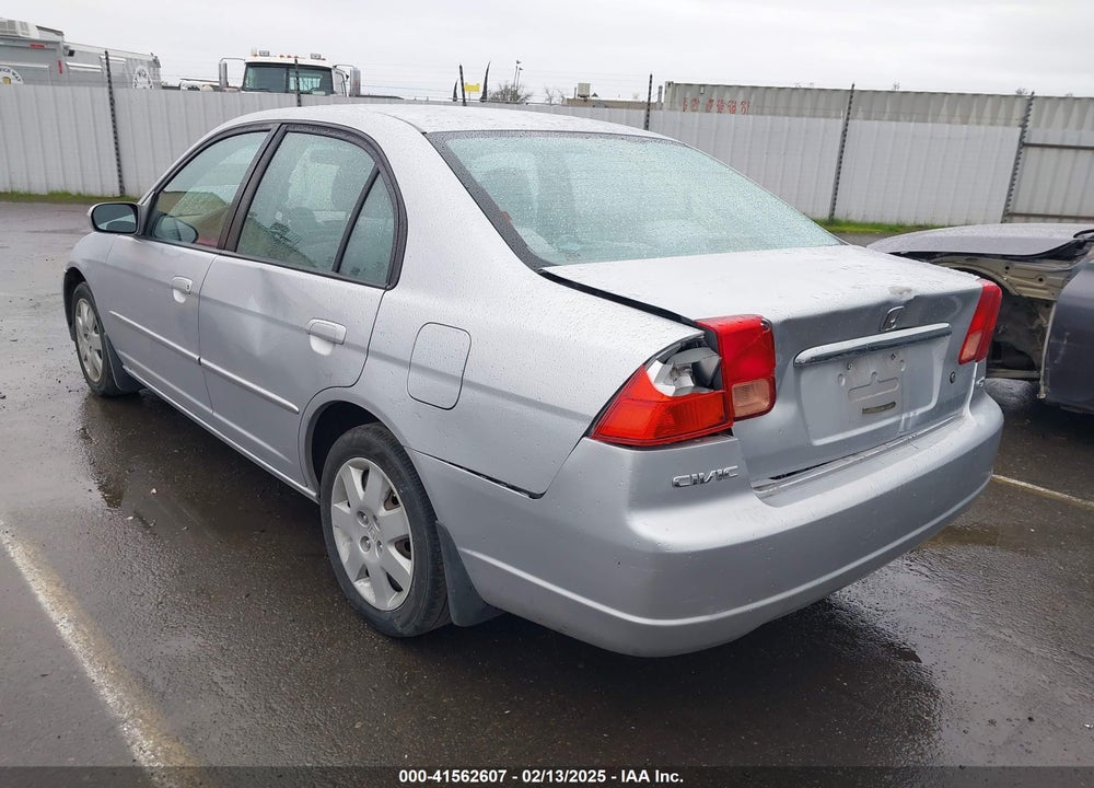 2002 HONDA CIVIC EX VIN: 2HGES26762H595615