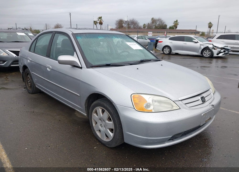 2002 HONDA CIVIC EX VIN: 2HGES26762H595615