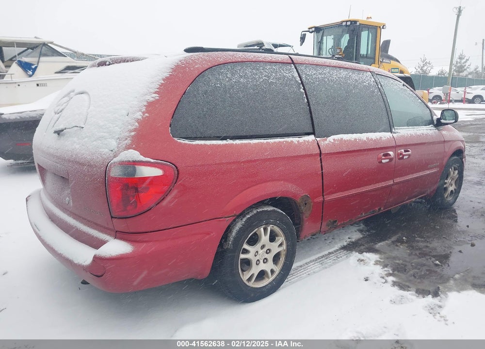 2001 DODGE GRAND CARAVAN SPORT VIN: 2B8GP44G41R112179