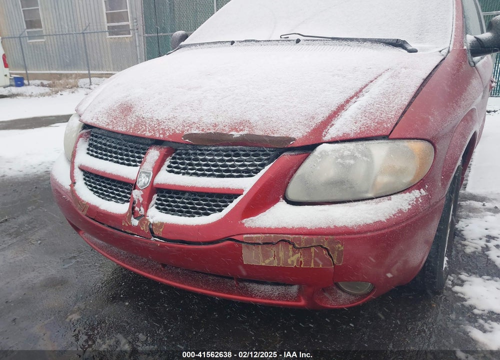 2001 DODGE GRAND CARAVAN SPORT VIN: 2B8GP44G41R112179