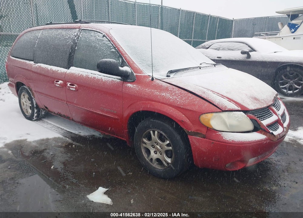 2001 DODGE GRAND CARAVAN SPORT VIN: 2B8GP44G41R112179